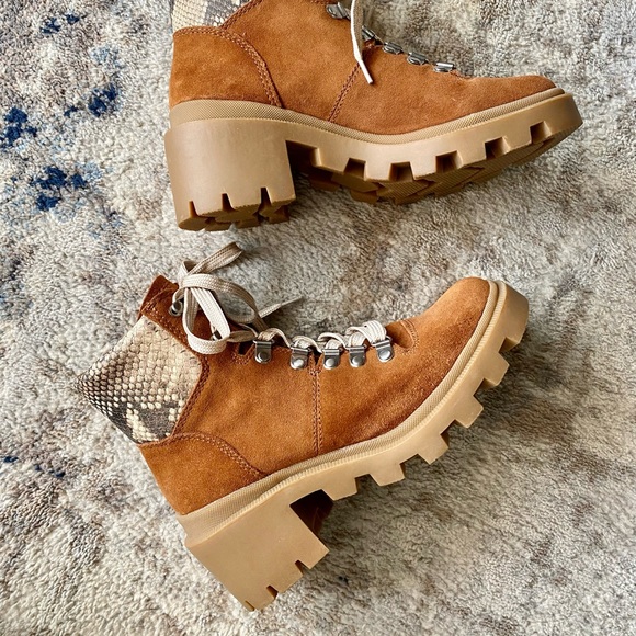 Dolce Vita Brown Suede Boots - Picture 3 of 5